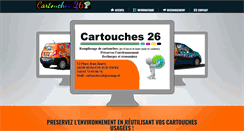 Desktop Screenshot of cartouches26.fr